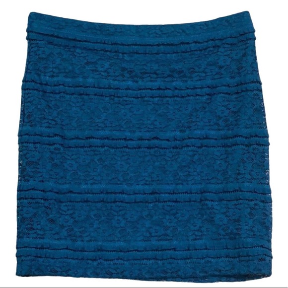 NWT Forever 21 Short Teal Skirt Size Medium - Picture 6 of 6